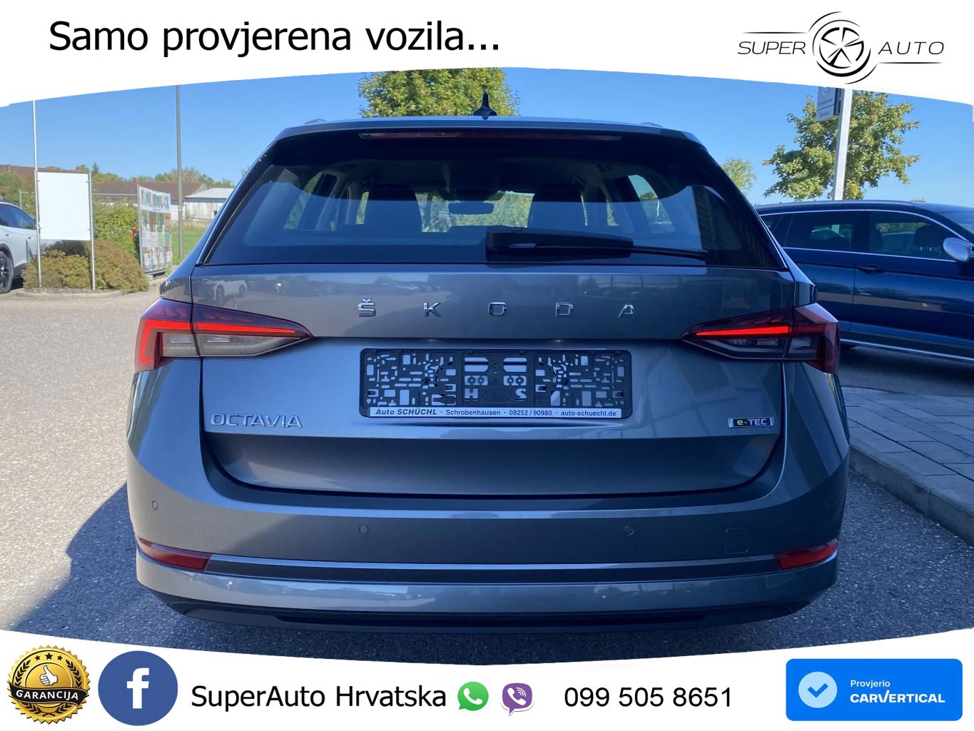 Škoda Octavia Combi 1.5 TSI (150 KS) DSG LED+GR SJED+ACC