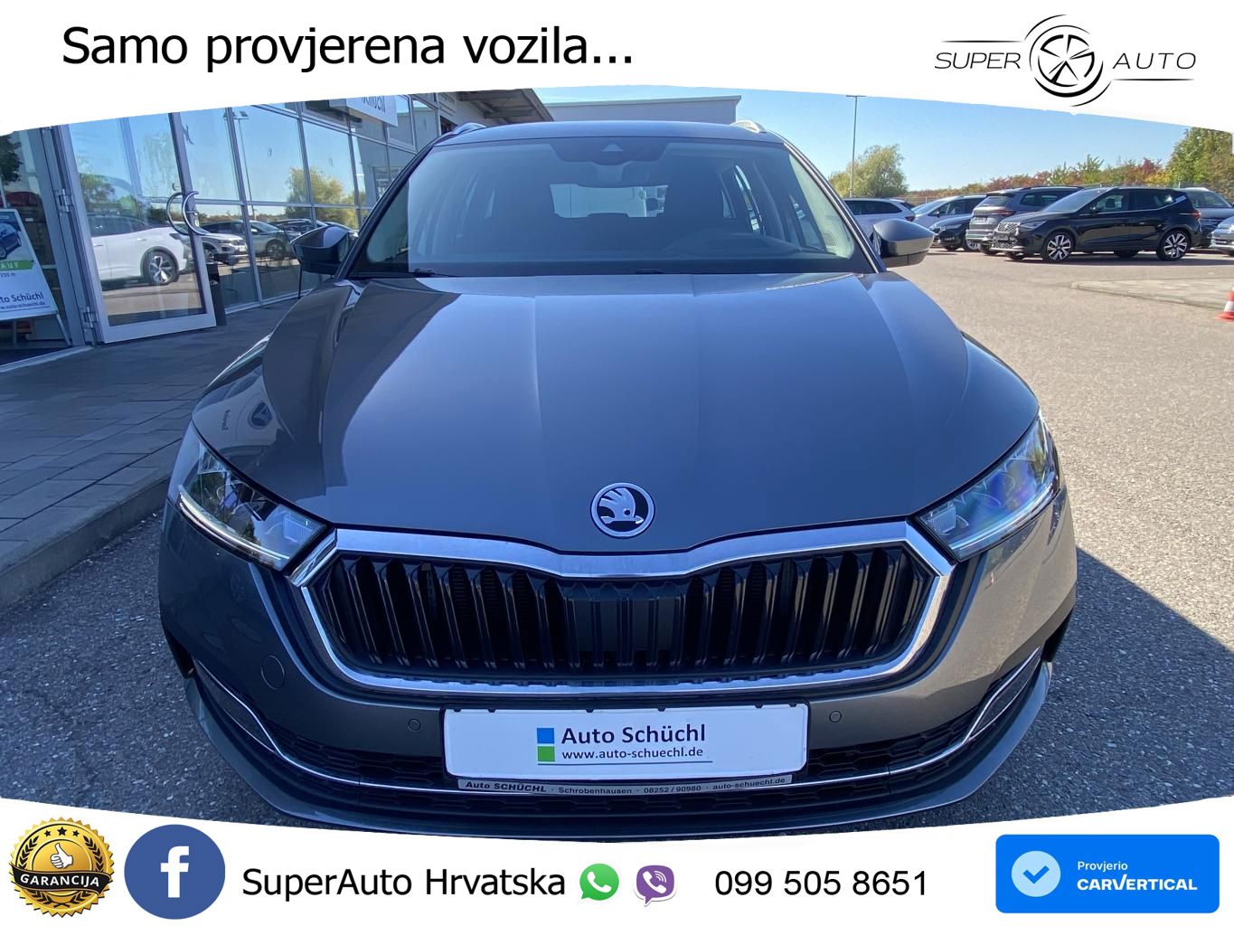 Škoda Octavia Combi 1.5 TSI (150 KS) DSG LED+GR SJED+ACC