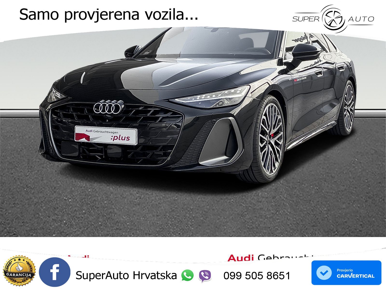 Audi A6 3.0 TFSI V6 (367 KS) quattro S tronic S line LED+GR SJED+ACC