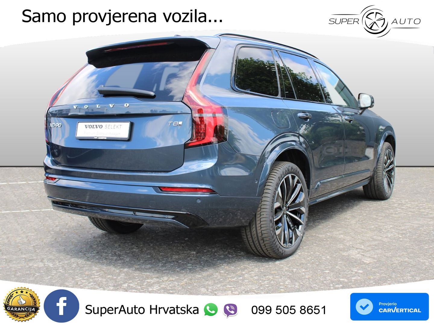 Volvo XC90 2.0 T8 AWD Automatic ACC+HEAD+4xGR SJED+360+PANO