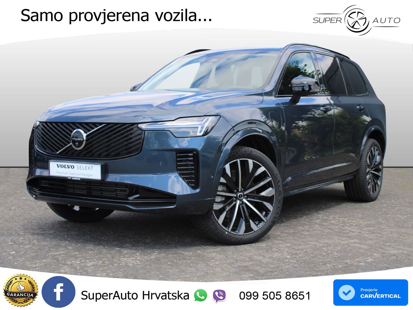 Volvo XC90 2.0 T8 AWD Automatic ACC+HEAD+4xGR SJED+360+PANO