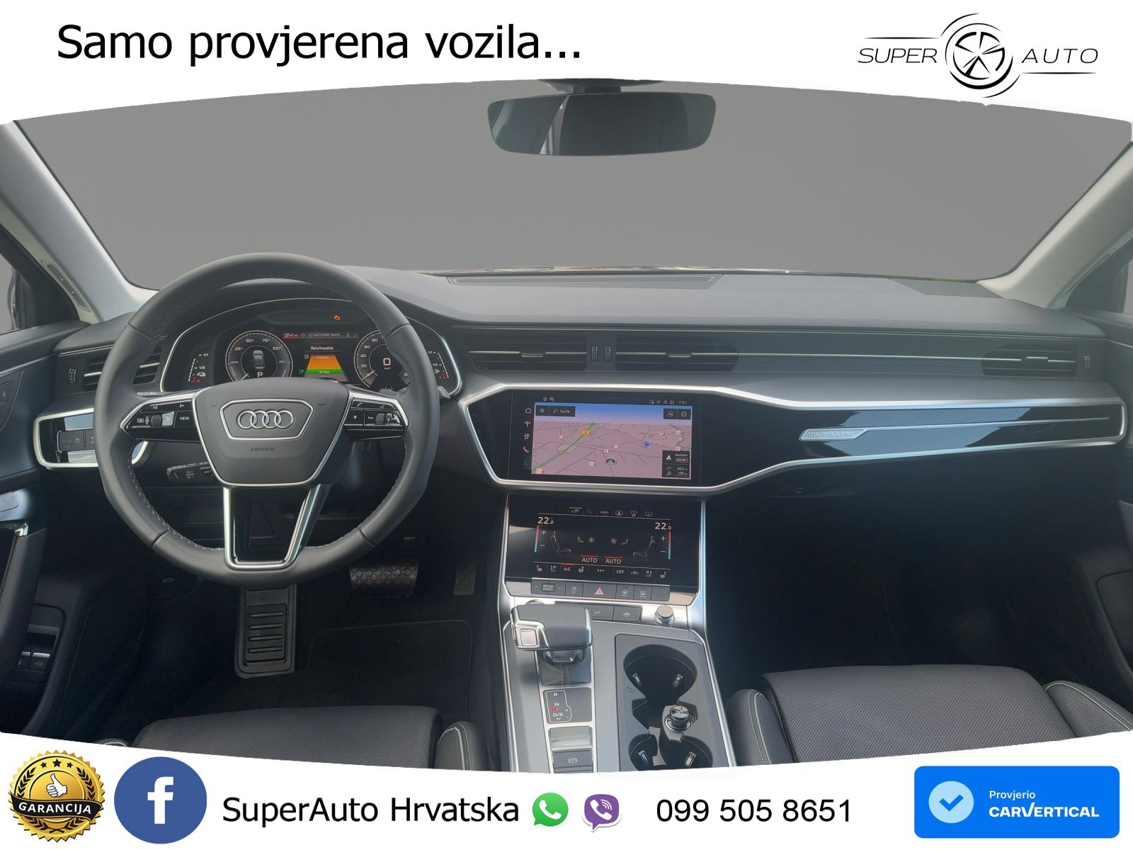 Audi A6 50 TFSIe (299 KS) quattro ultra S tronic LED+GR SJED+ACC