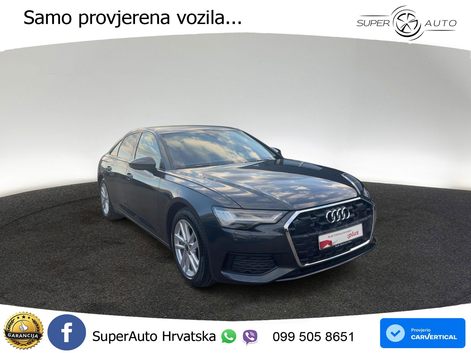 Audi A6 50 TFSIe (299 KS) quattro ultra S tronic LED+GR SJED+ACC