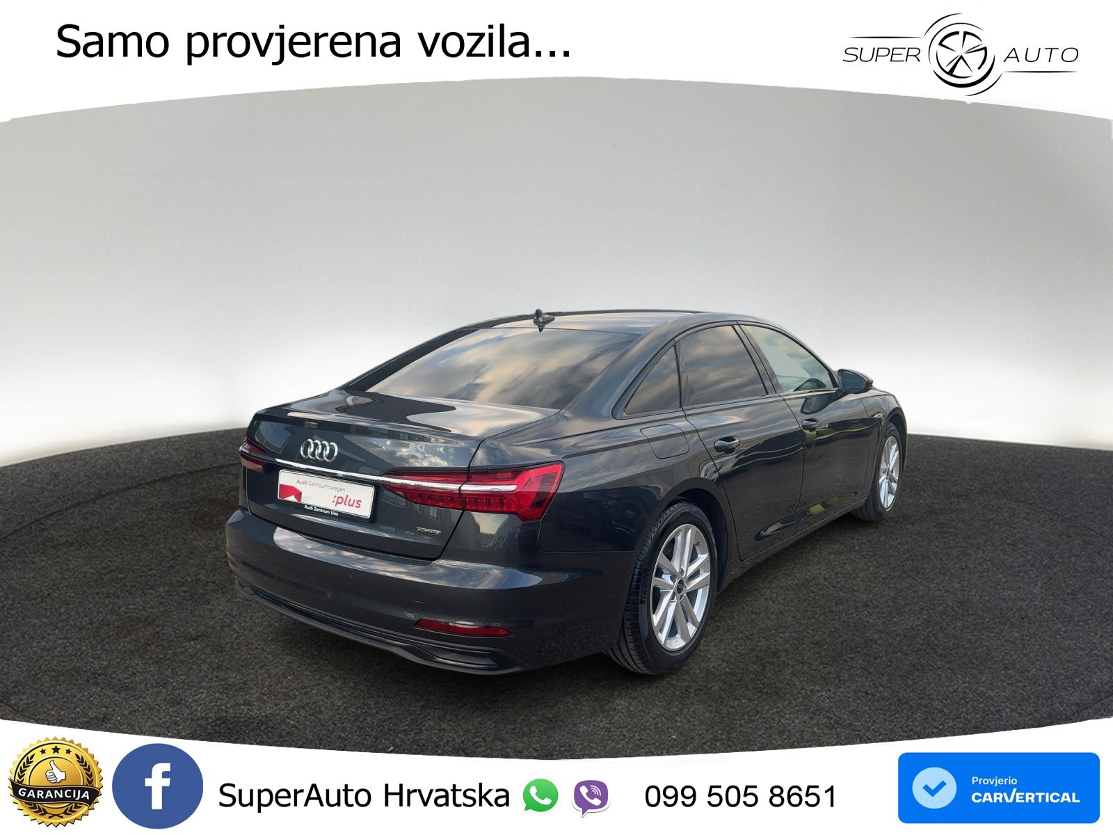 Audi A6 50 TFSIe (299 KS) quattro ultra S tronic LED+GR SJED+ACC