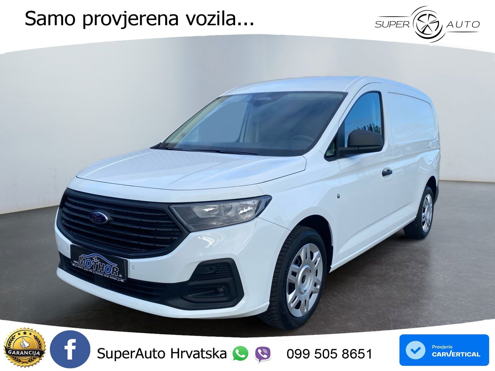 Ford Transit Connect Trend 2.0 EcoBlue L2 TEMP+PDC+SH 102 KS
