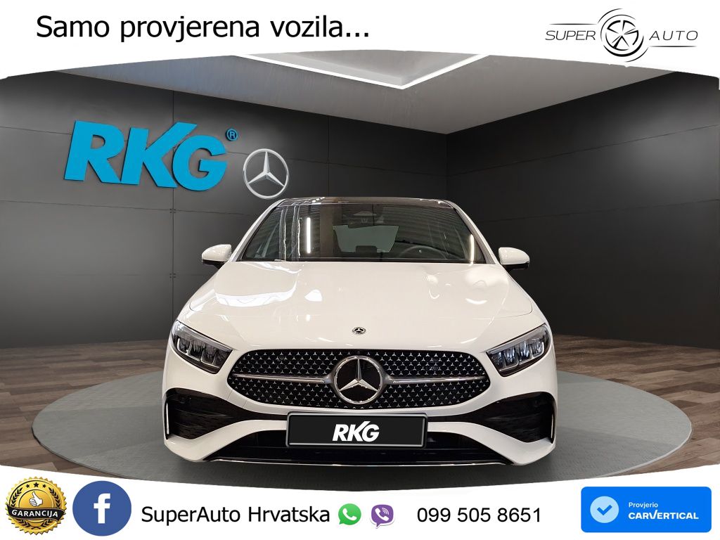 Mercedes-Benz A 200 7G-DCT AMG ACC+GR SJED+360+PANO