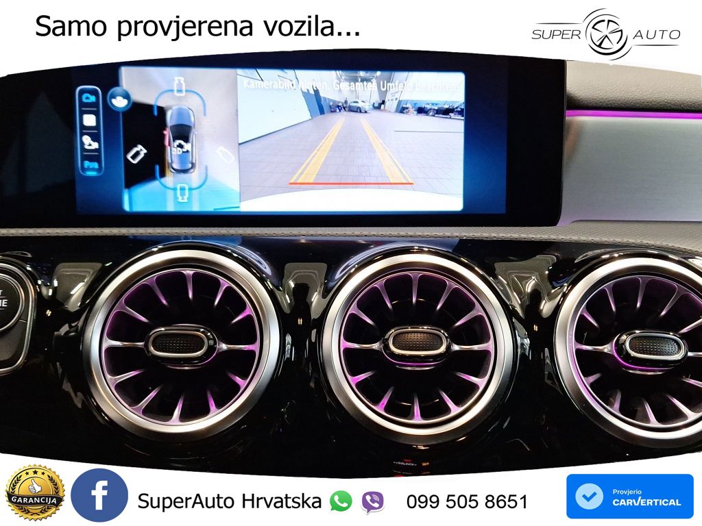 Mercedes-Benz A 200 7G-DCT AMG ACC+GR SJED+360+PANO