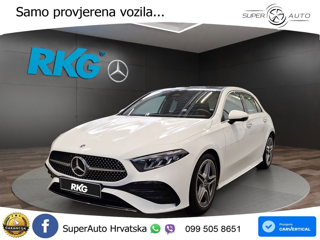 Mercedes-Benz A 200 7G-DCT AMG ACC+GR SJED+360+PANO