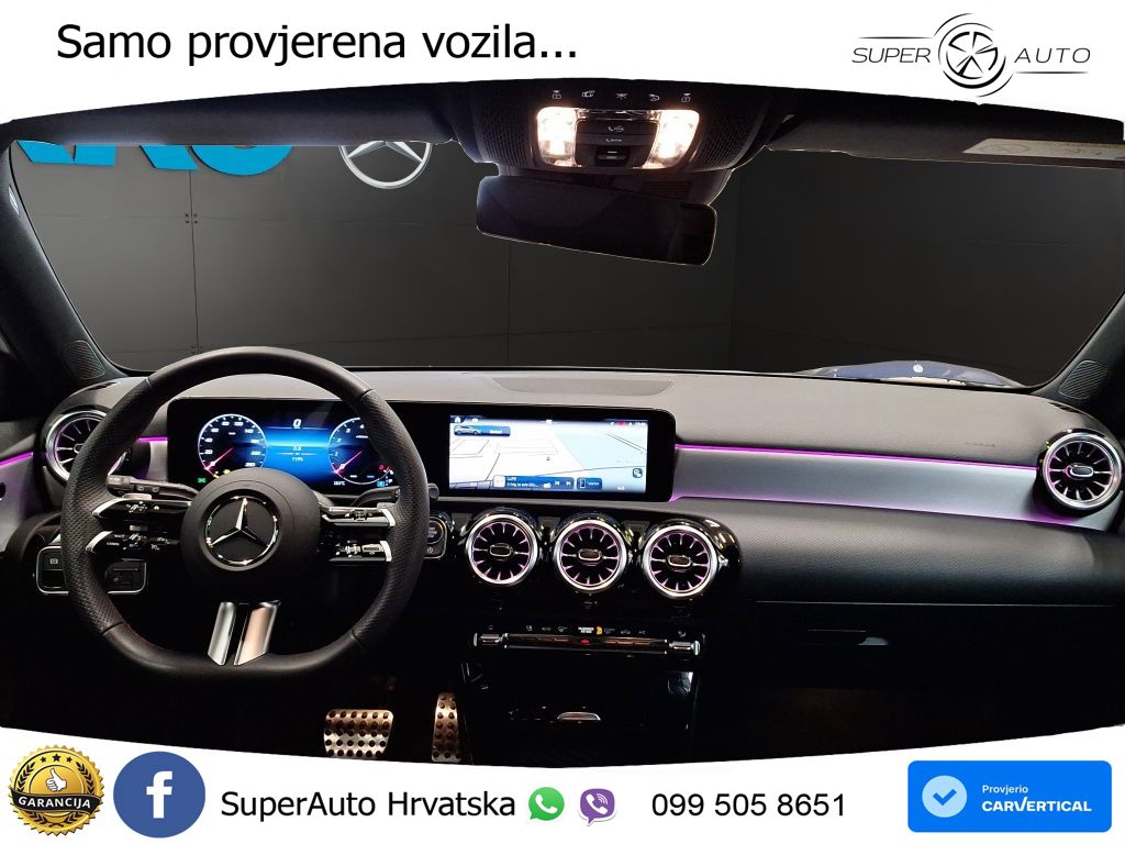 Mercedes-Benz A 200 7G-DCT AMG ACC+GR SJED+360+PANO
