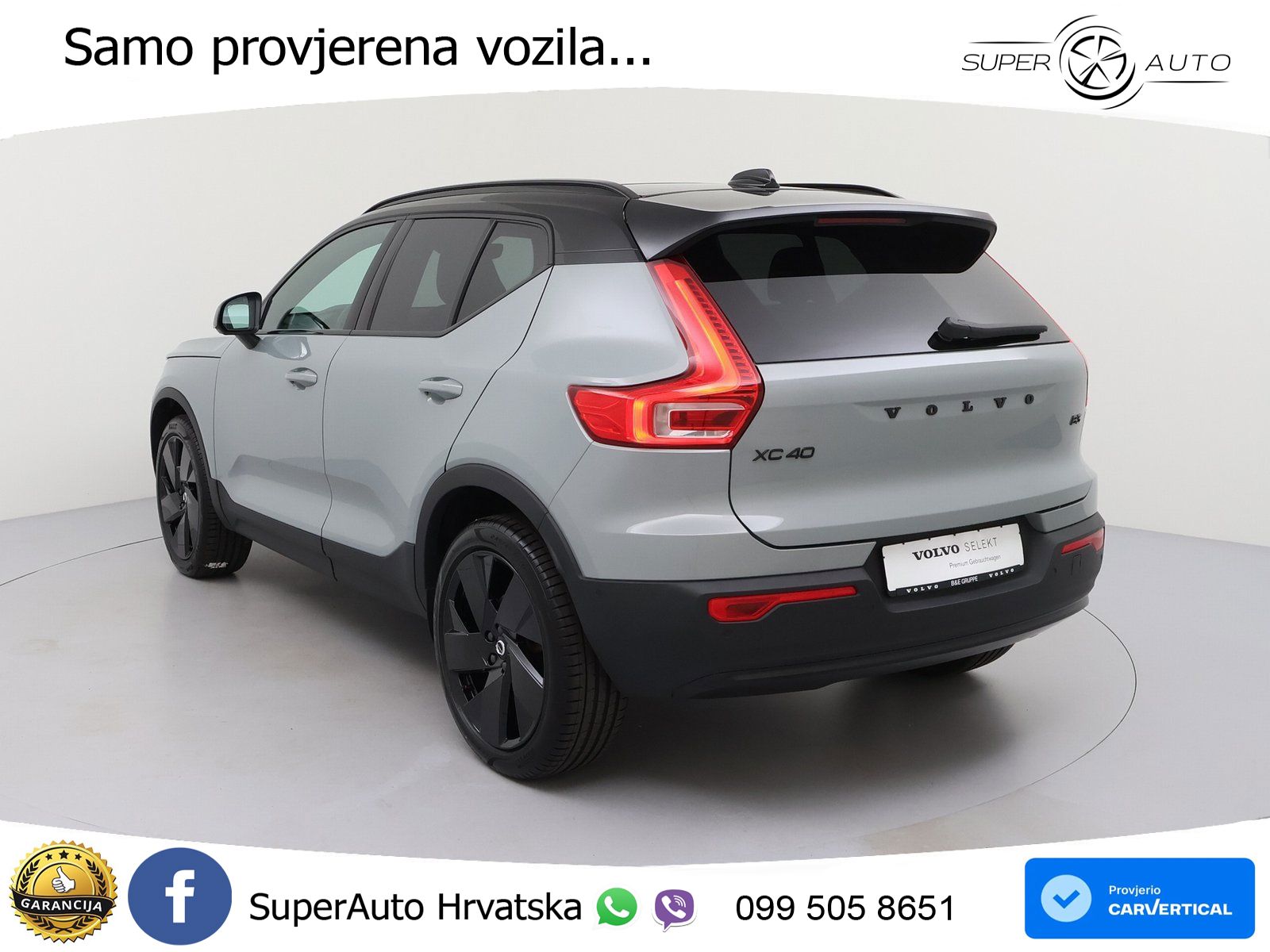 Volvo XC40 2.0 B3 163 KS Automatic ACC+GR SJED+360+PANO