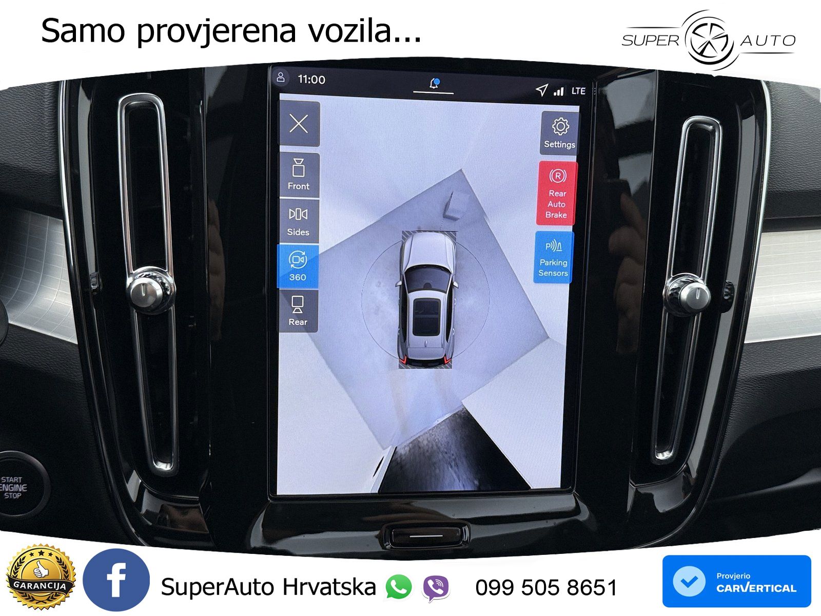 Volvo XC40 2.0 B3 163 KS Automatic ACC+GR SJED+360+PANO