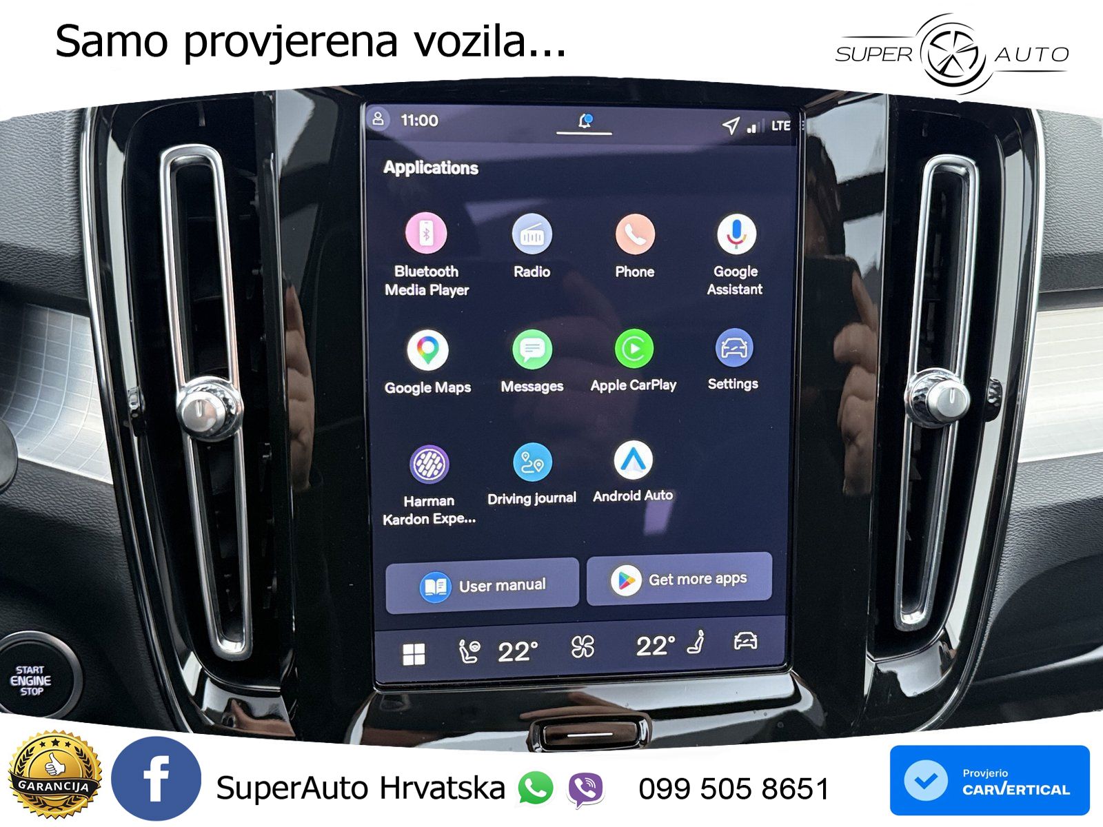 Volvo XC40 2.0 B3 163 KS Automatic ACC+GR SJED+360+PANO
