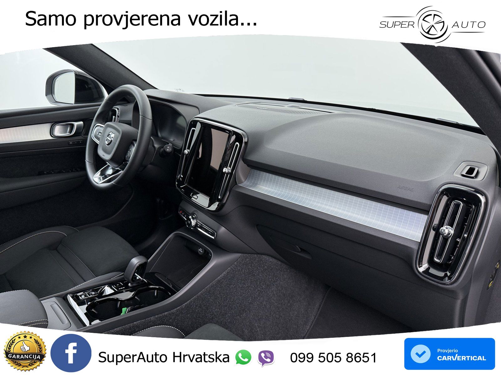 Volvo XC40 2.0 B3 163 KS Automatic ACC+GR SJED+360+PANO