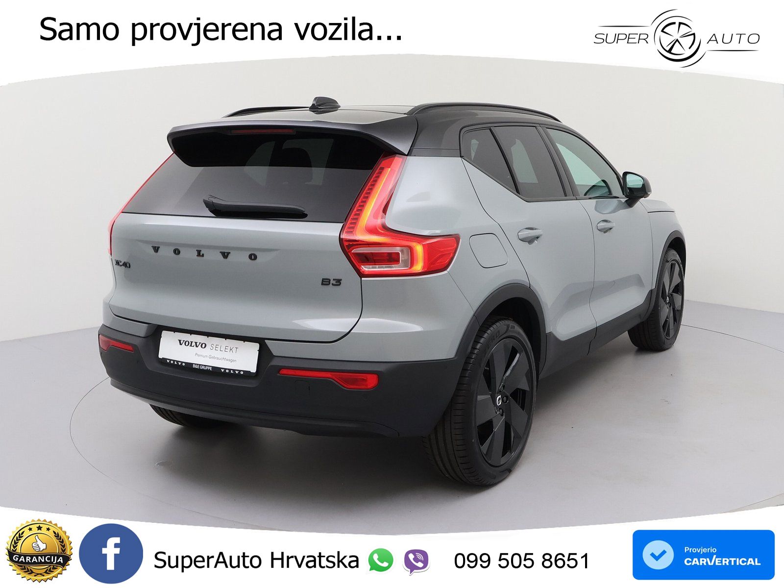 Volvo XC40 2.0 B3 163 KS Automatic ACC+GR SJED+360+PANO