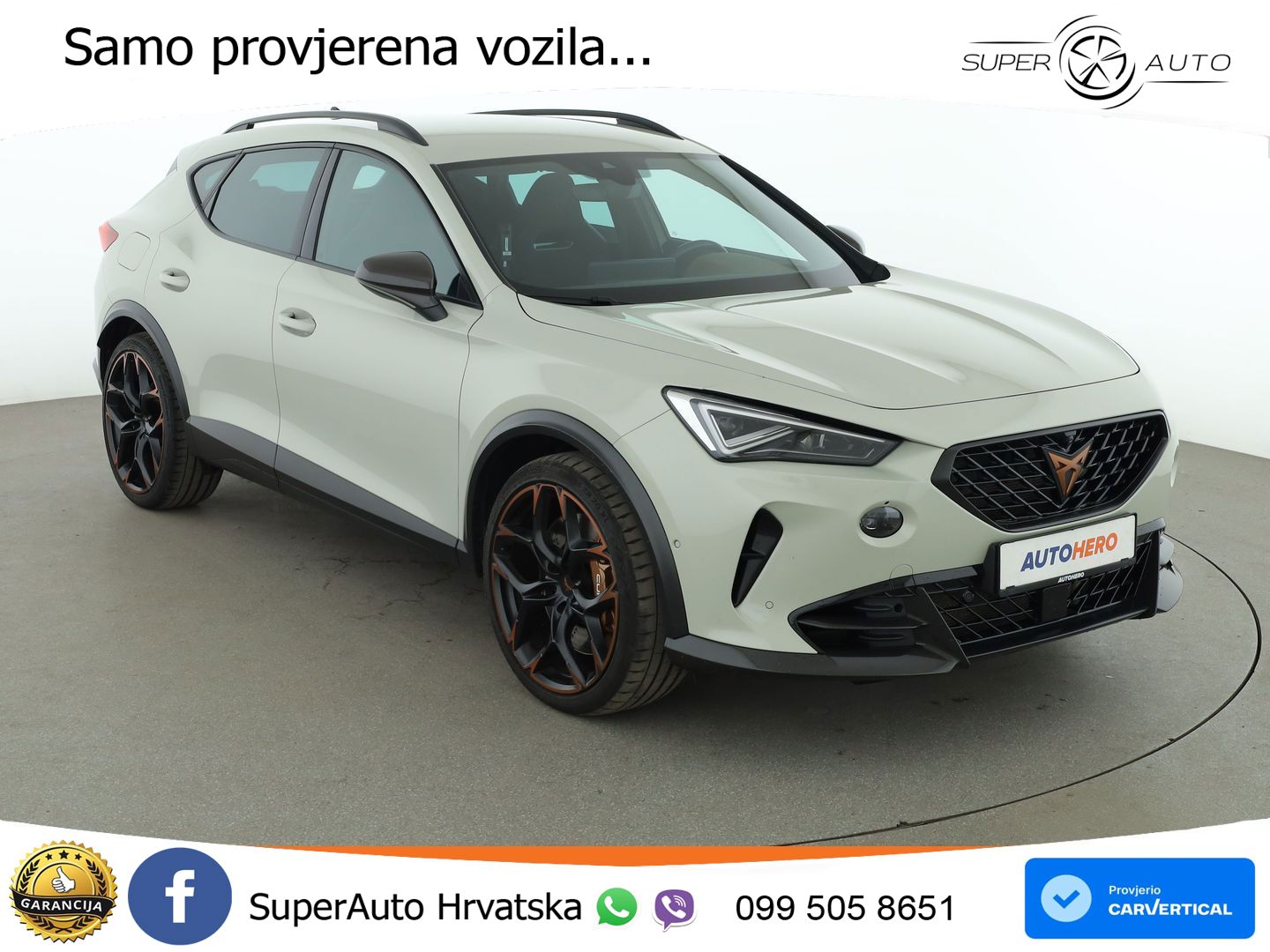 Cupra Formentor VZ5 2.5 TSI (390 KS) 4Drive DSG MATRIX+GR SJED+KAM