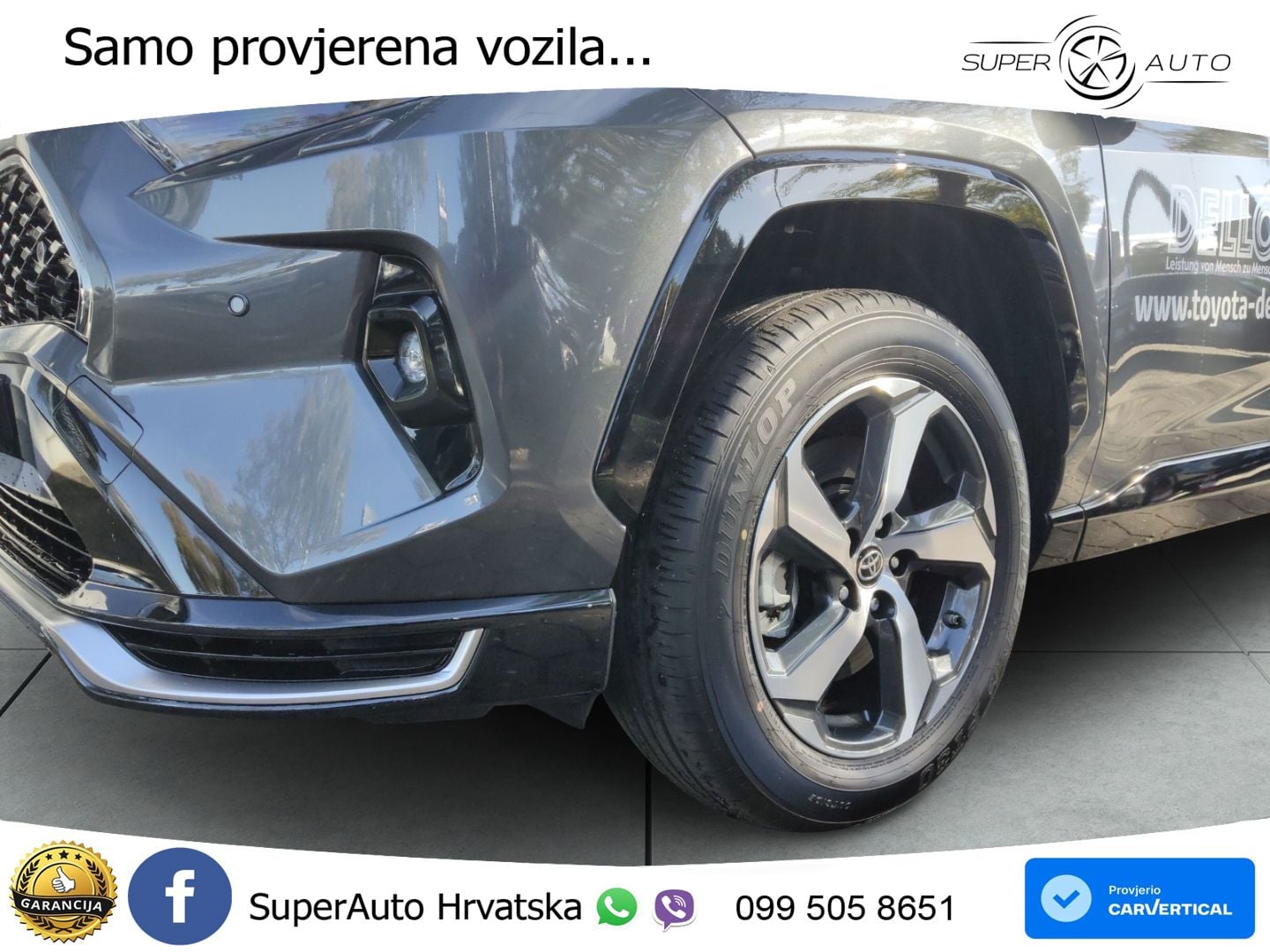 Toyota RAV4 2.5 (306 KS) Hybrid AWD-i eCVT LED+GR SJED+ACC