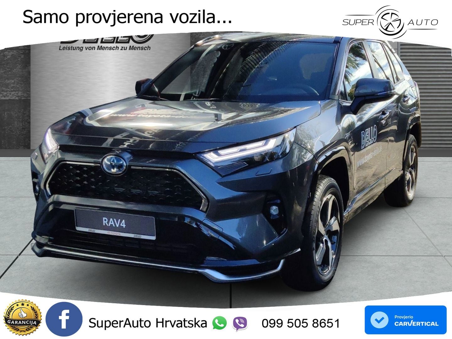 Toyota RAV4 2.5 (306 KS) Hybrid AWD-i eCVT LED+GR SJED+ACC