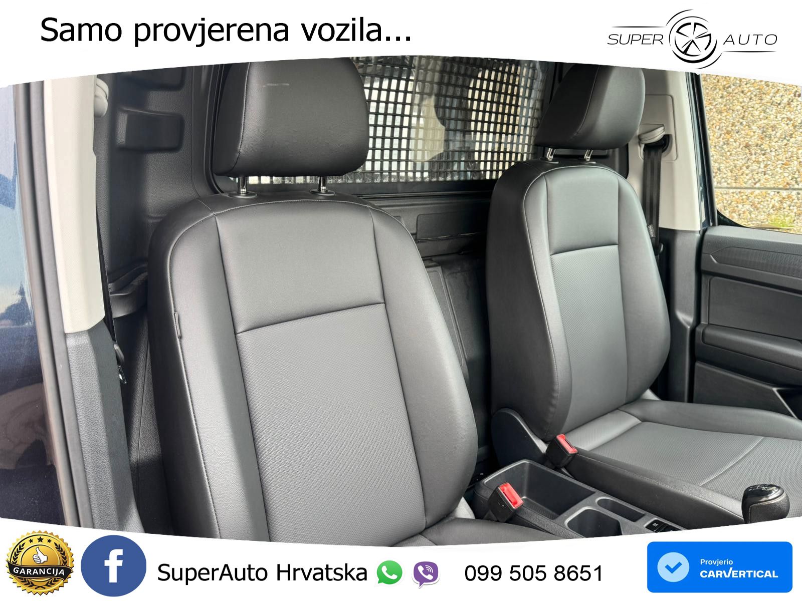 Volkswagen Caddy 2.0 TDI Cargo FENSTER LEDER PDC NAVI SHZ 102 KS