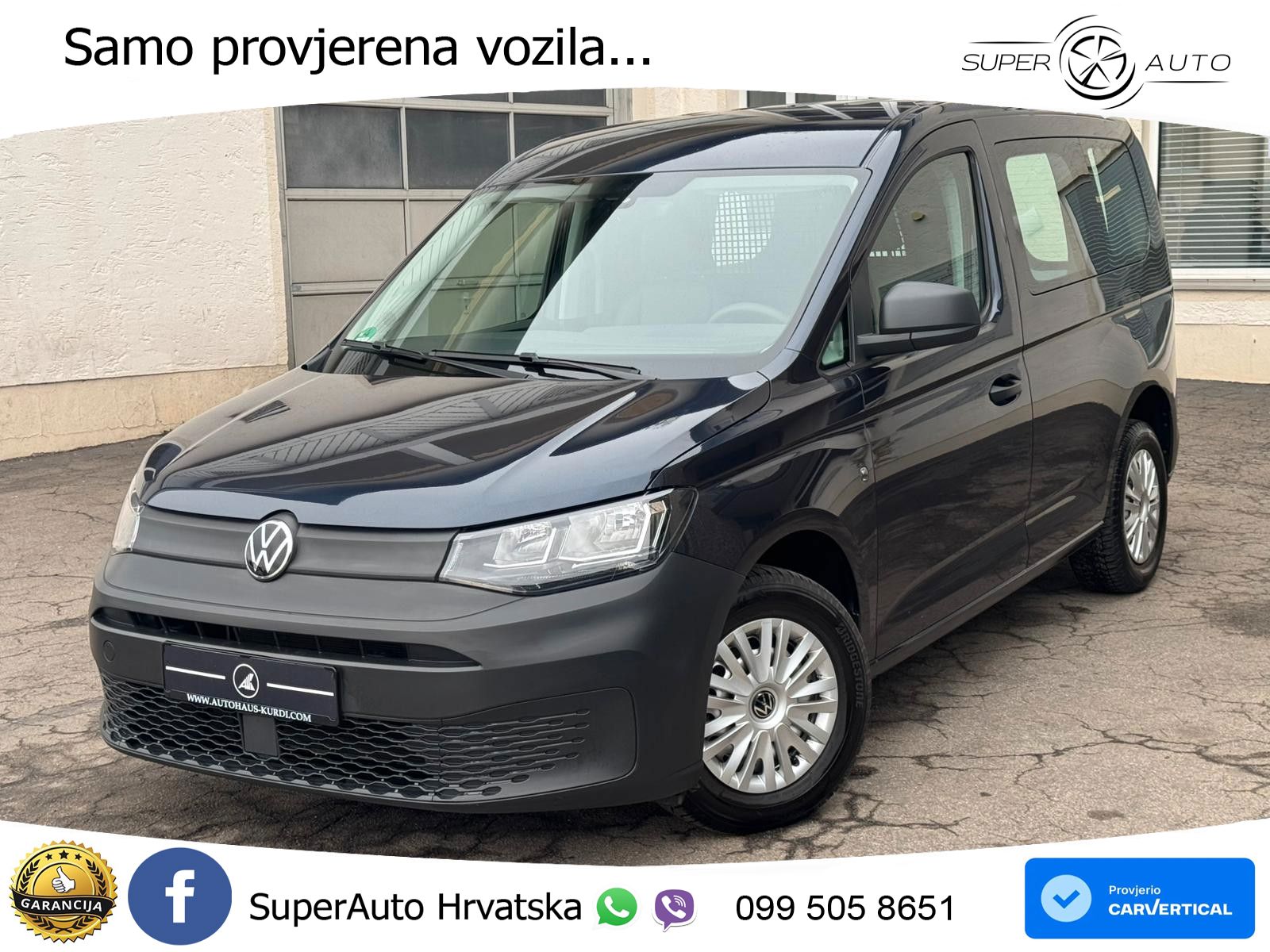 Volkswagen Caddy 2.0 TDI Cargo FENSTER LEDER PDC NAVI SHZ 102 KS