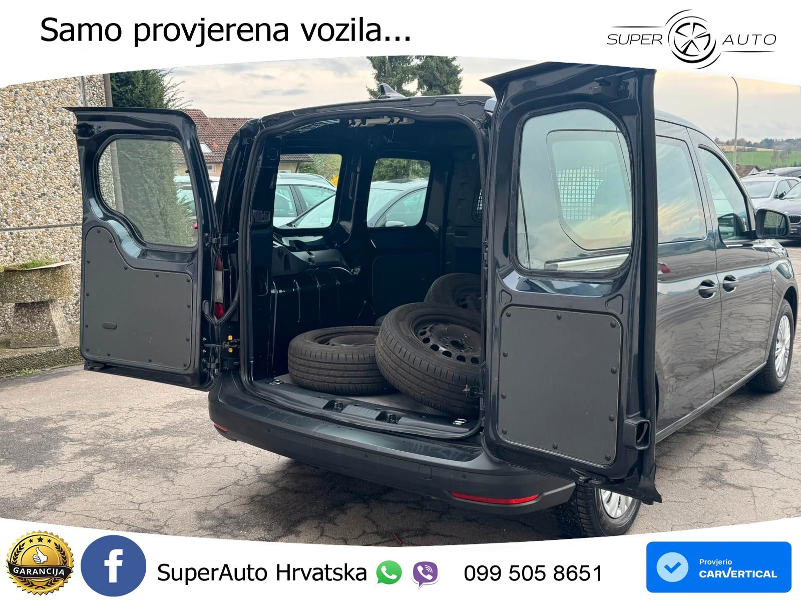 Volkswagen Caddy 2.0 TDI Cargo FENSTER LEDER PDC NAVI SHZ 102 KS