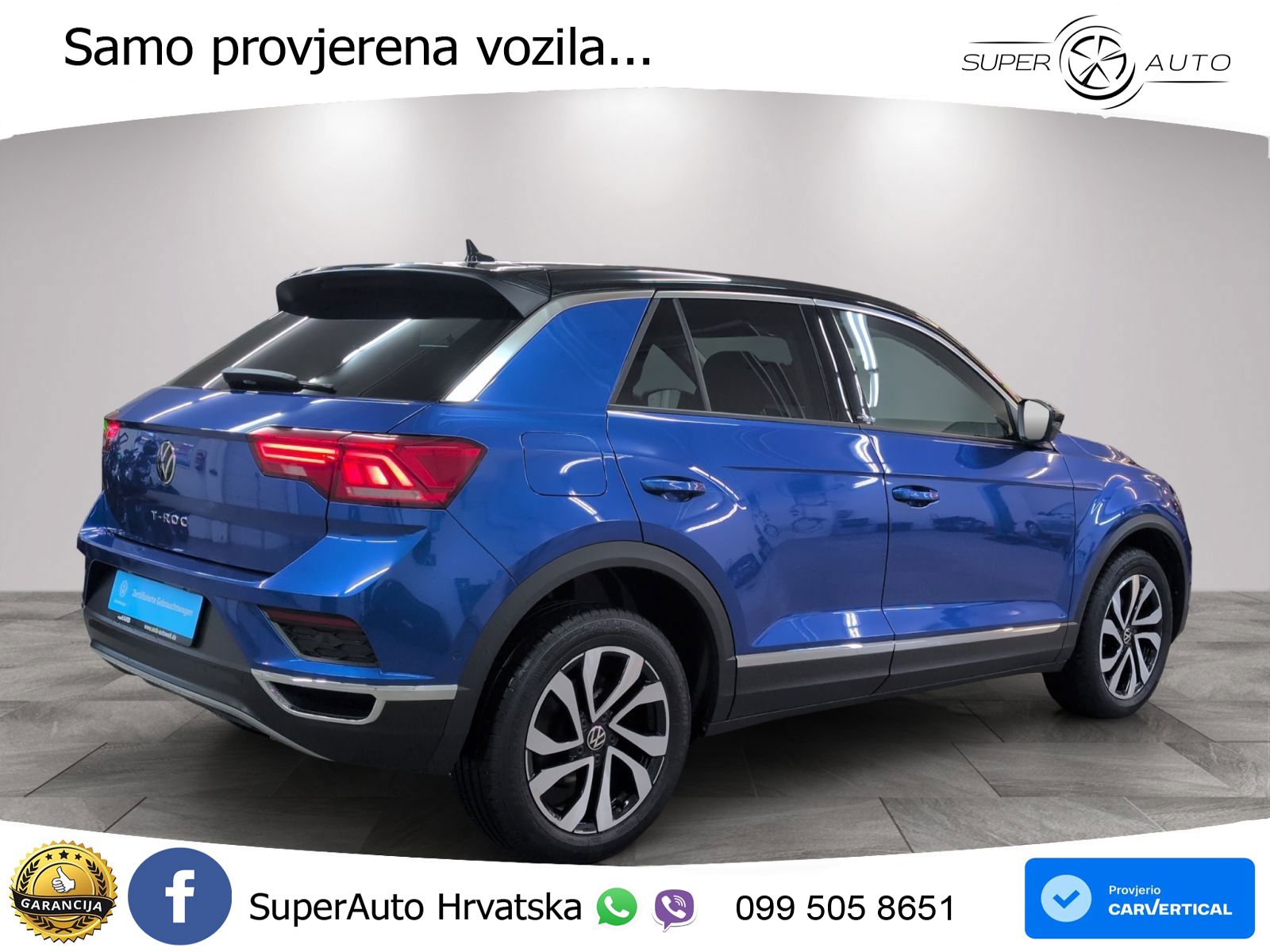 Volkswagen T-Roc 1.5 TSI (150 KS) DSG LED+GR SJED+ACC