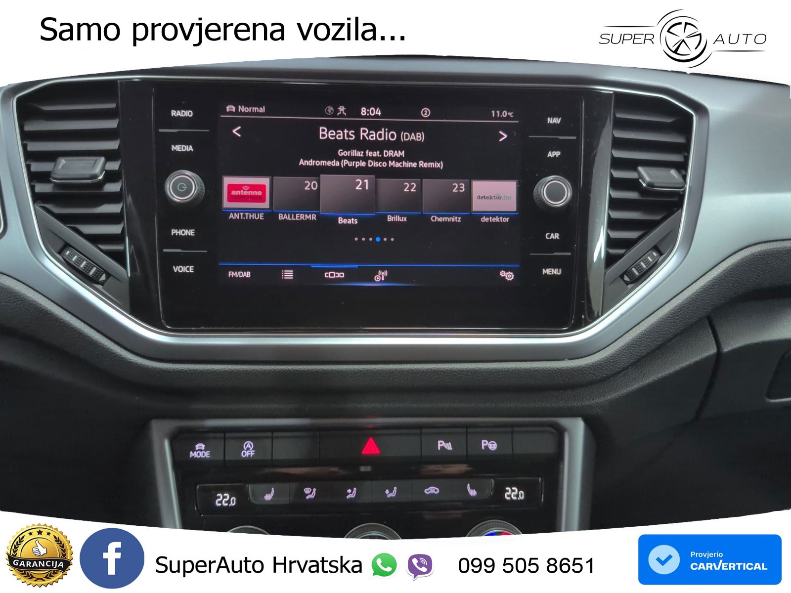 Volkswagen T-Roc 1.5 TSI (150 KS) DSG LED+GR SJED+ACC