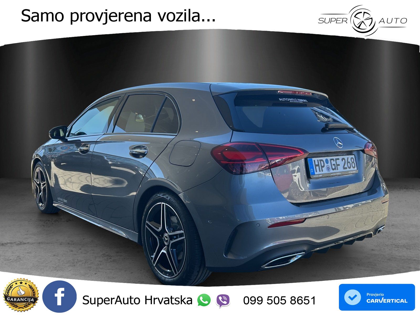 Mercedes-Benz A 220d 8G-DCT AMG LED+GR SJED+ACC