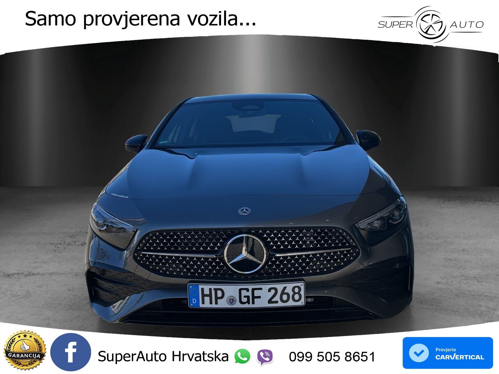 Mercedes-Benz A 220d 8G-DCT AMG LED+GR SJED+ACC