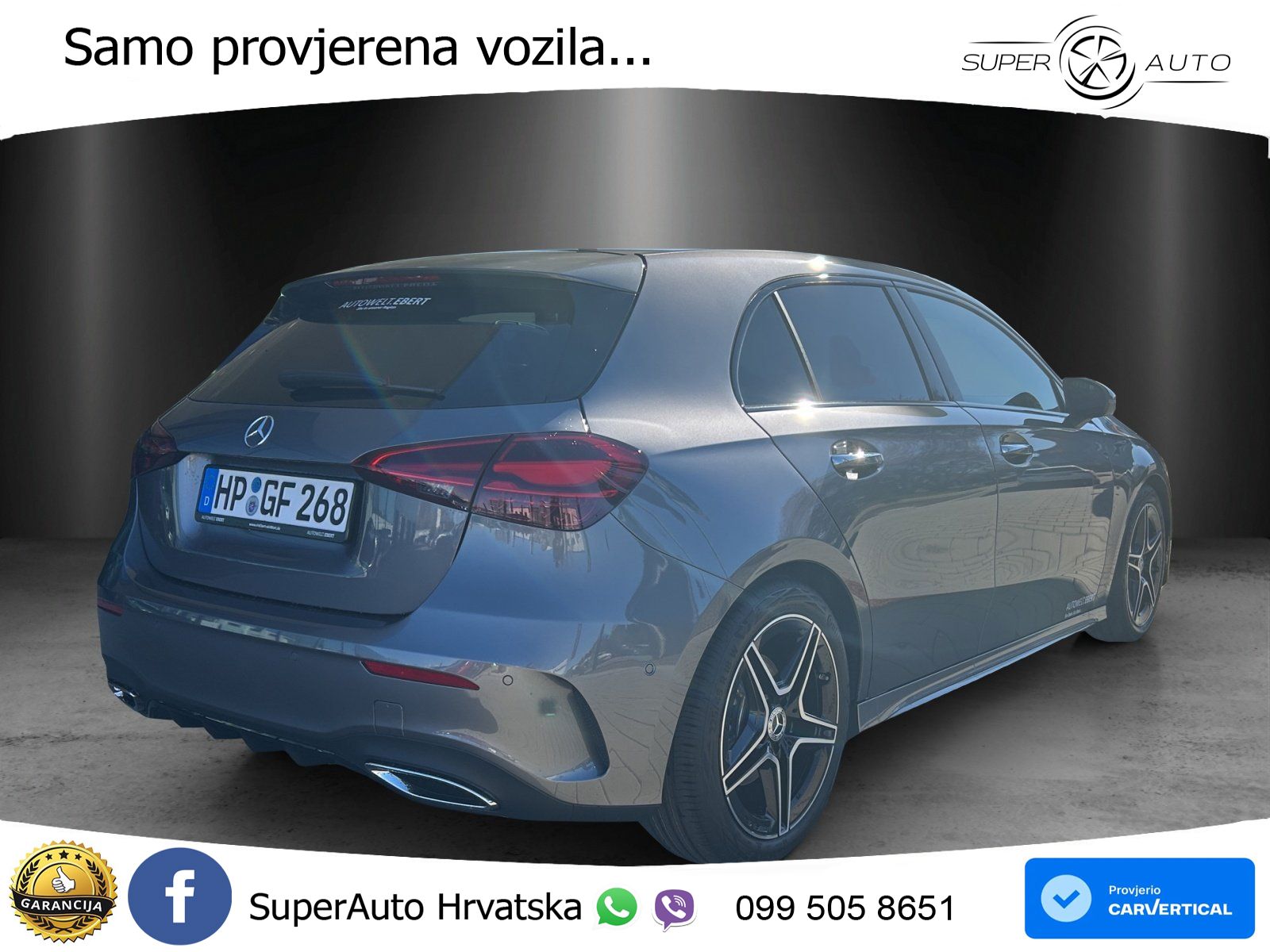 Mercedes-Benz A 220d 8G-DCT AMG LED+GR SJED+ACC