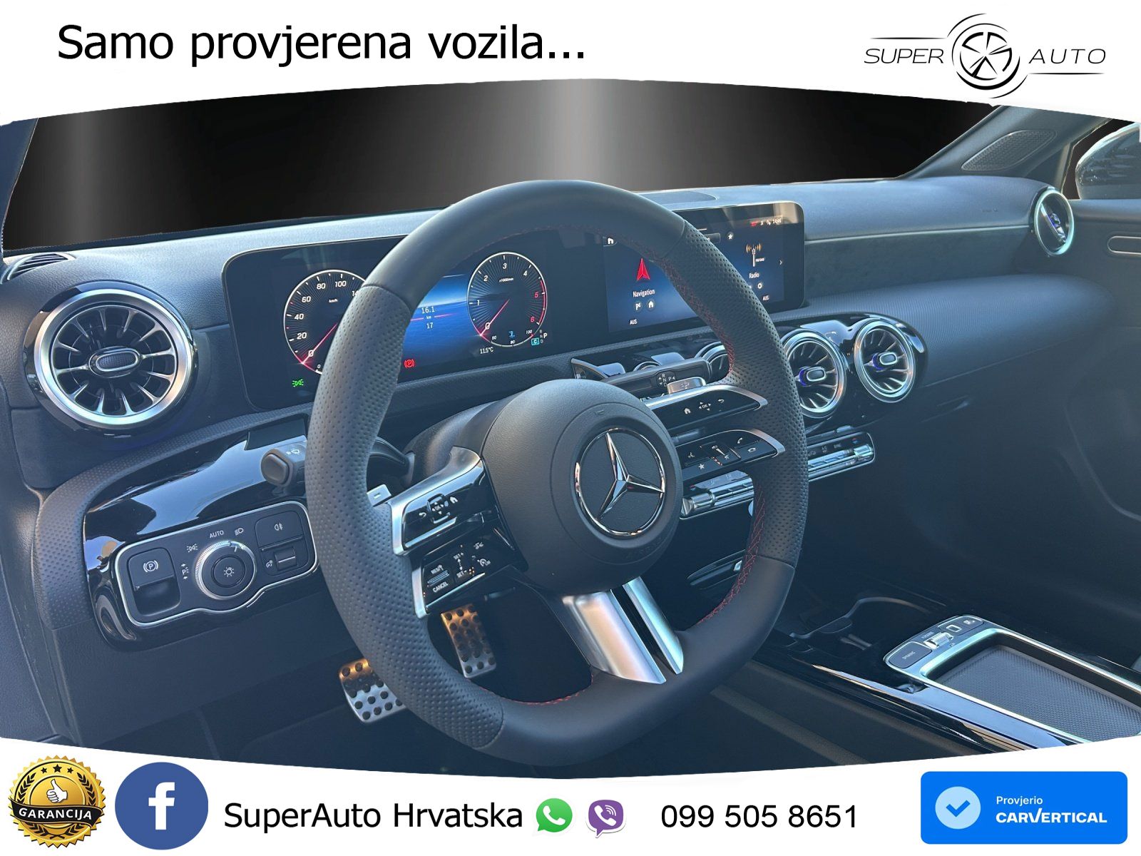 Mercedes-Benz A 220d 8G-DCT AMG LED+GR SJED+ACC