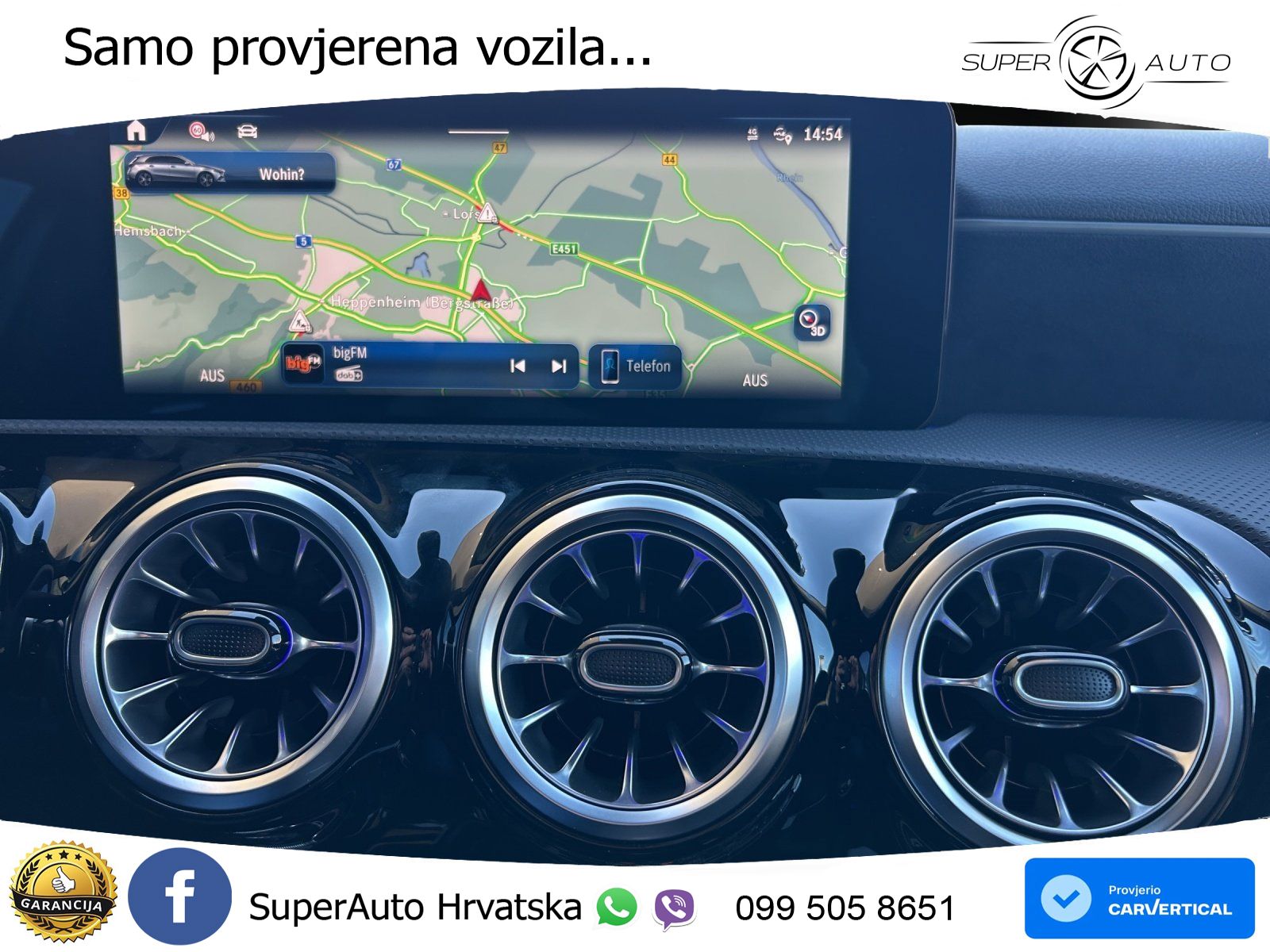 Mercedes-Benz A 220d 8G-DCT AMG LED+GR SJED+ACC