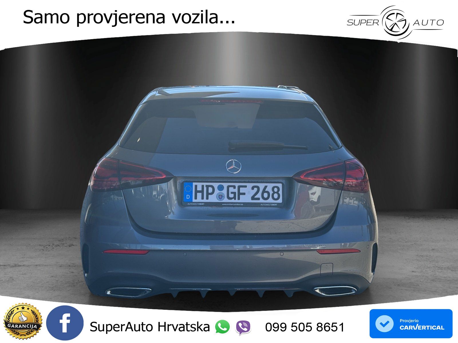 Mercedes-Benz A 220d 8G-DCT AMG LED+GR SJED+ACC