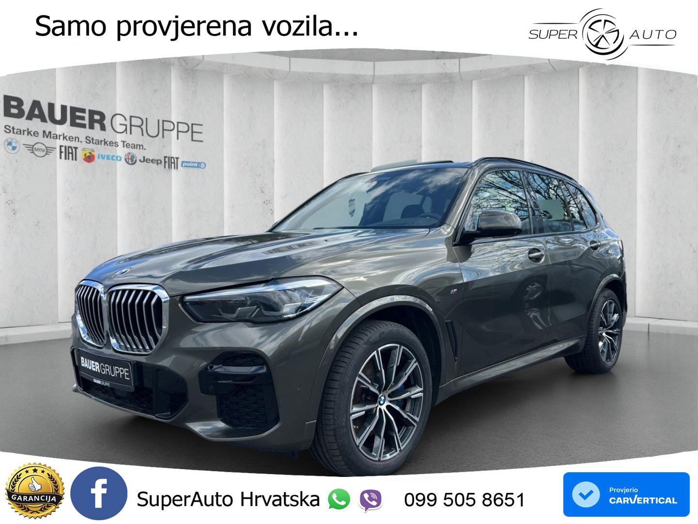 BMW X5 30d (286 KS) xDrive Steptronic M Sport ZRAČNI+ACC+4xGR SJED+KAM