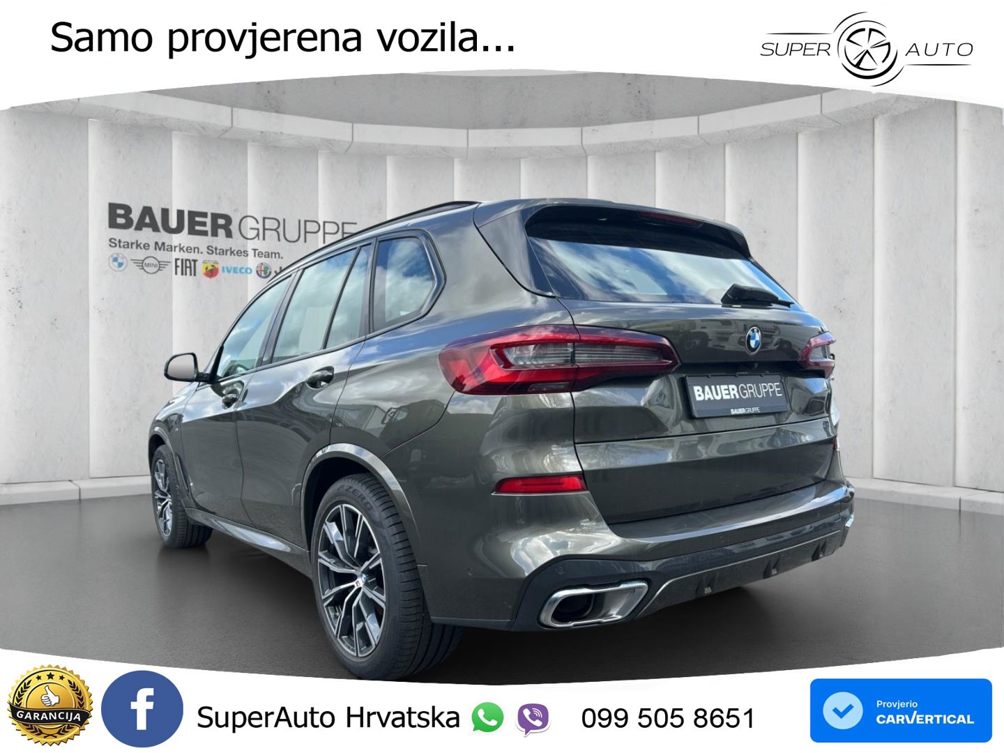 BMW X5 30d (286 KS) xDrive Steptronic M Sport ZRAČNI+ACC+4xGR SJED+KAM