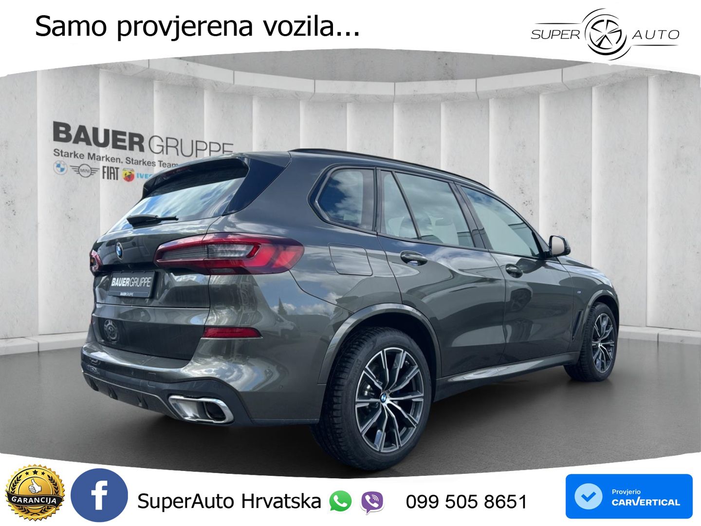 BMW X5 30d (286 KS) xDrive Steptronic M Sport ZRAČNI+ACC+4xGR SJED+KAM