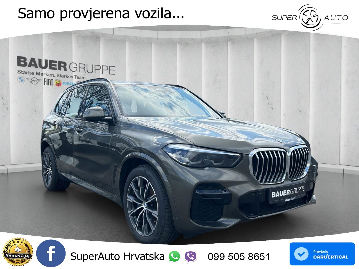 BMW X5 30d (286 KS) xDrive Steptronic M Sport ZRAČNI+ACC+4xGR SJED+KAM