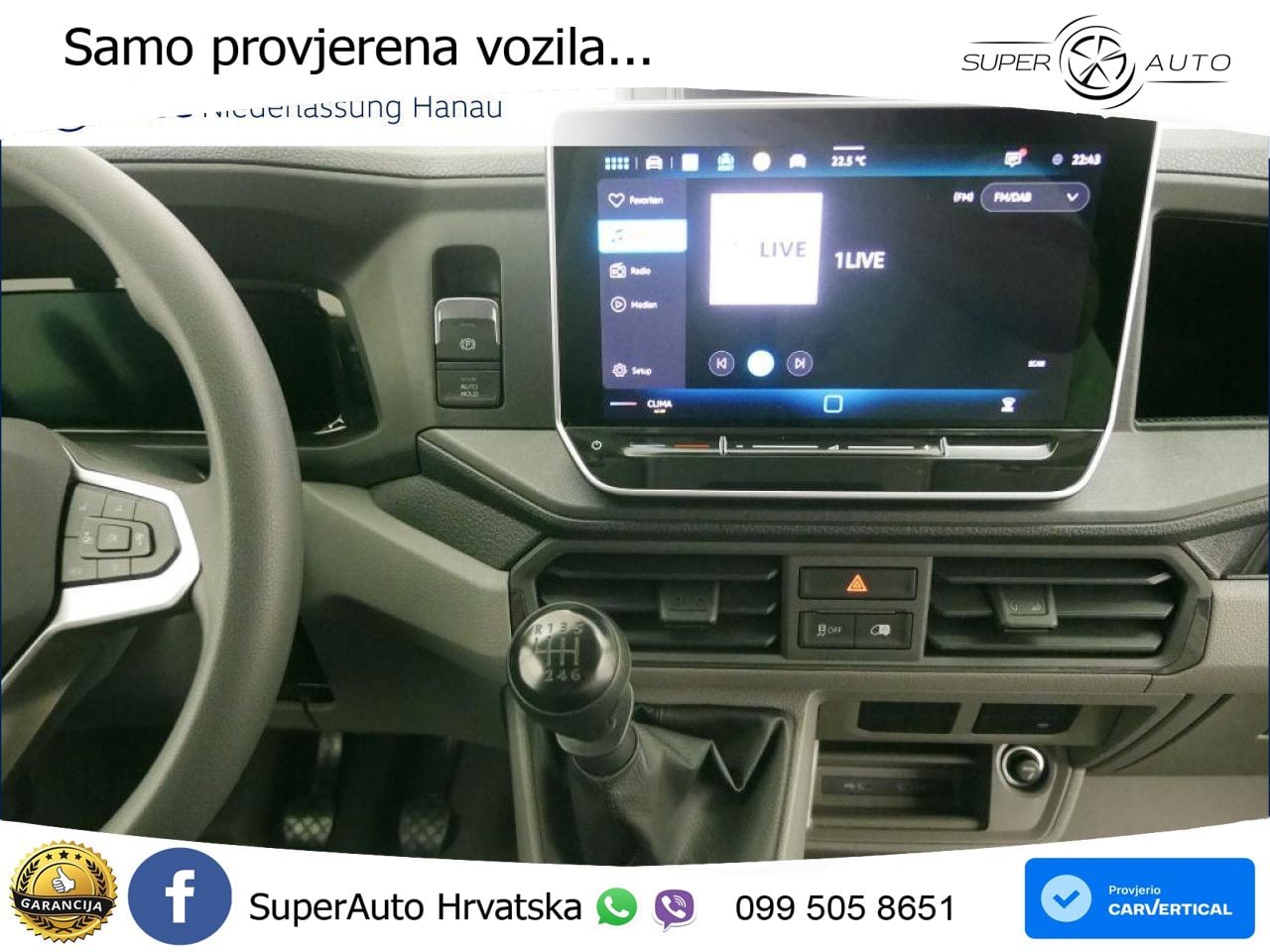 Volkswagen Crafter Kasten lang AHK Kamera Klima DAB Vorb. 177 KS