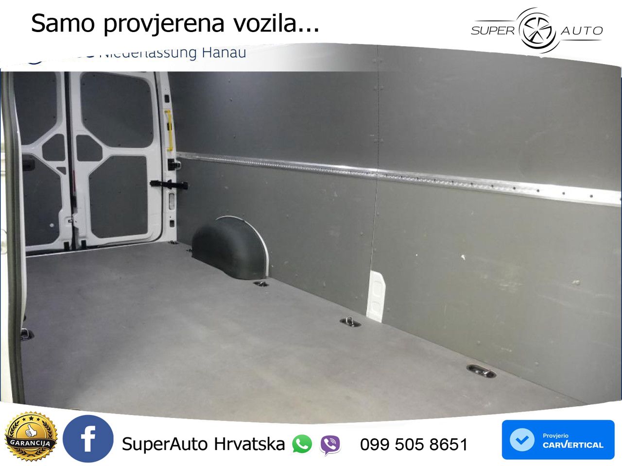 Volkswagen Crafter Kasten lang AHK Kamera Klima DAB Vorb. 177 KS