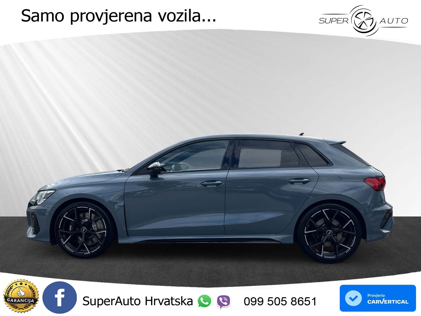 Audi RS3 Sedan 2.5 TFSI (400 KS) quattro S tronic MATRIX+GR SJED+KAM