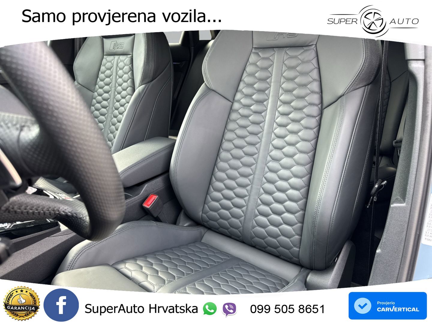 Audi RS3 Sedan 2.5 TFSI (400 KS) quattro S tronic MATRIX+GR SJED+KAM