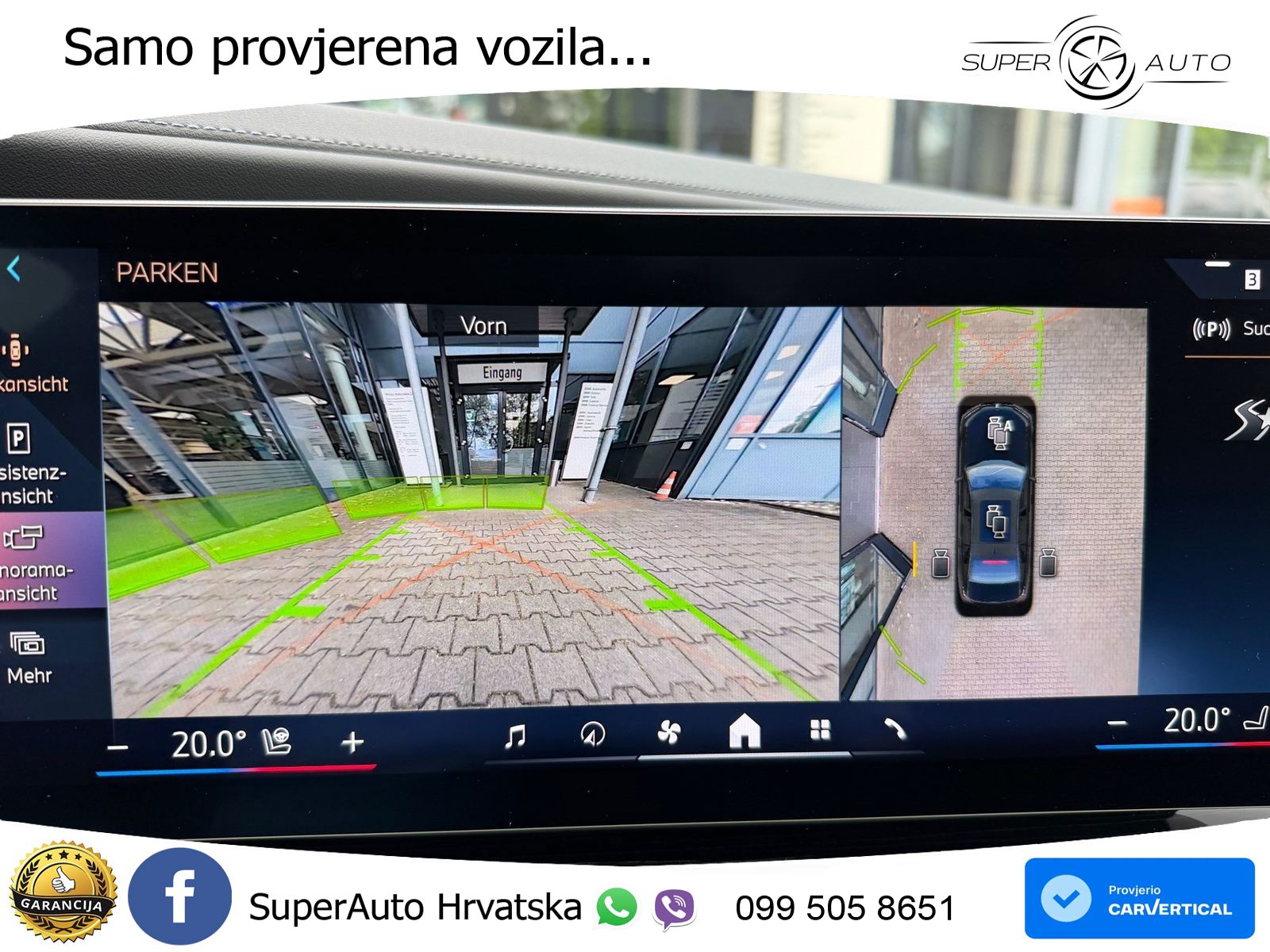BMW 740d (299 KS) xDrive Steptronic M Sport ZRAČNI+ACC+GR SJED+KAM+PANO