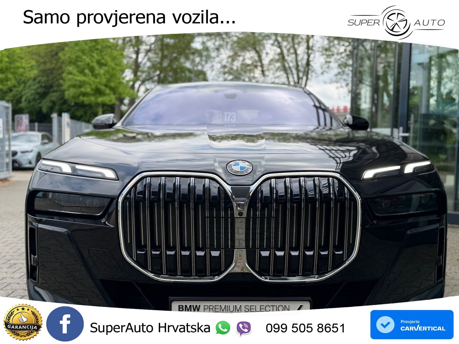 BMW 740d (299 KS) xDrive Steptronic M Sport ZRAČNI+ACC+GR SJED+KAM+PANO