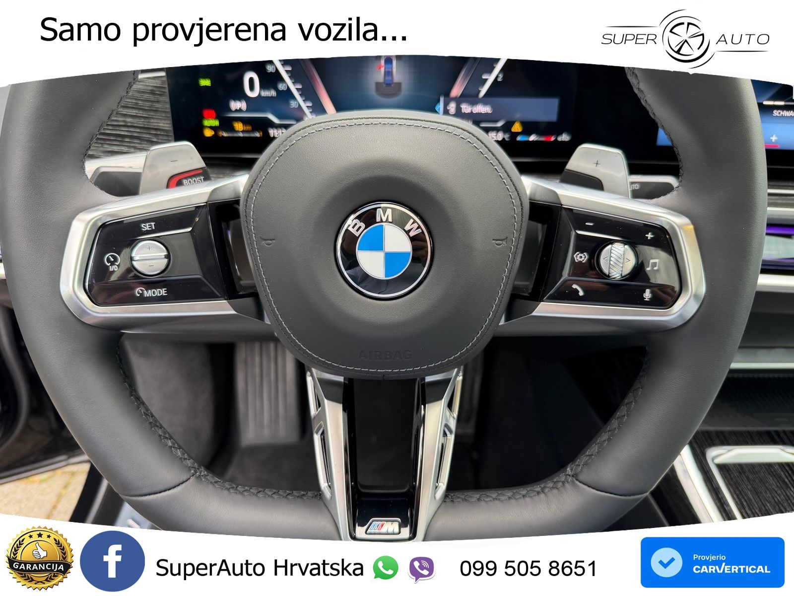 BMW 740d (299 KS) xDrive Steptronic M Sport ZRAČNI+ACC+GR SJED+KAM+PANO