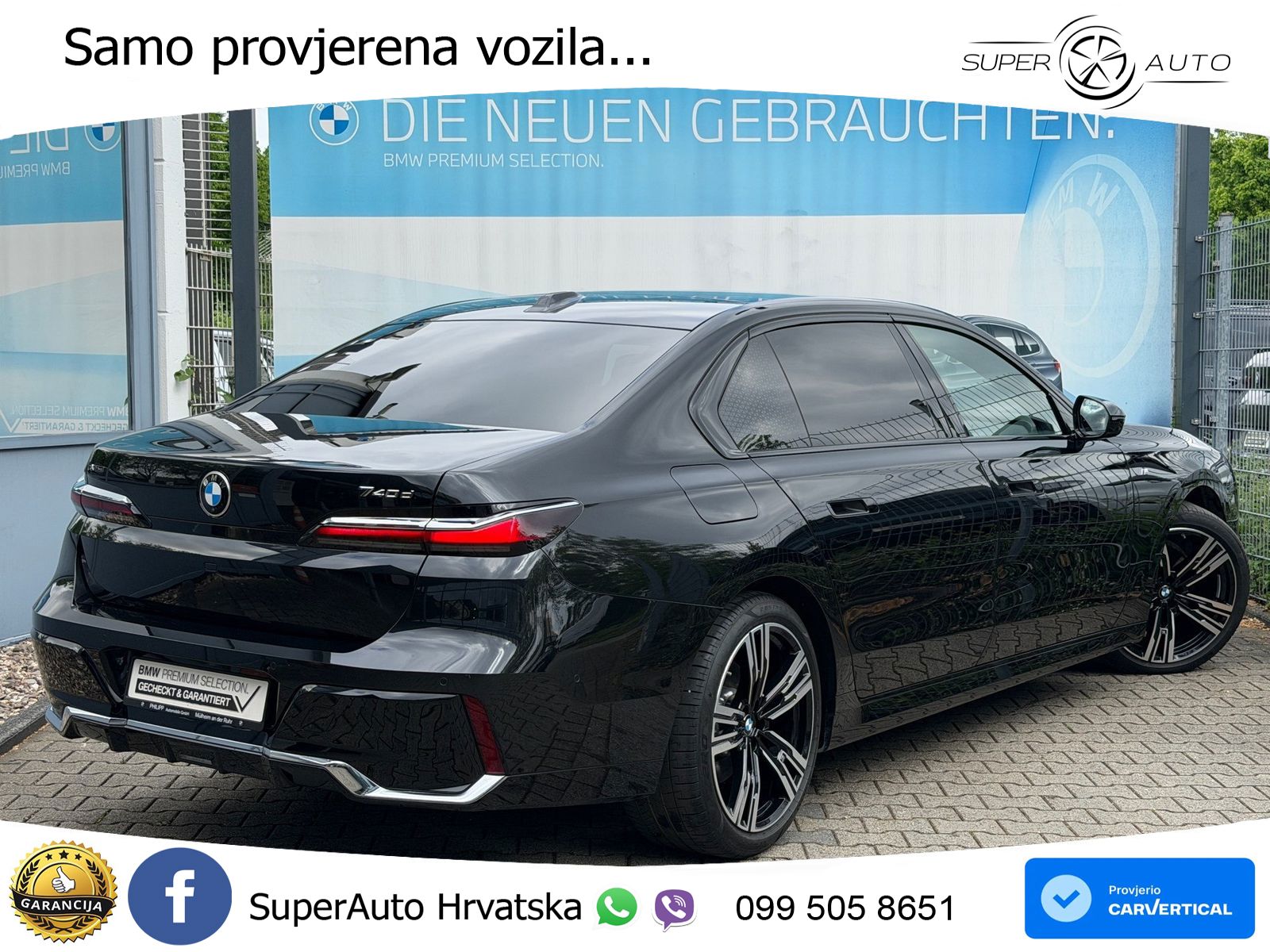 BMW 740d (299 KS) xDrive Steptronic M Sport ZRAČNI+ACC+GR SJED+KAM+PANO