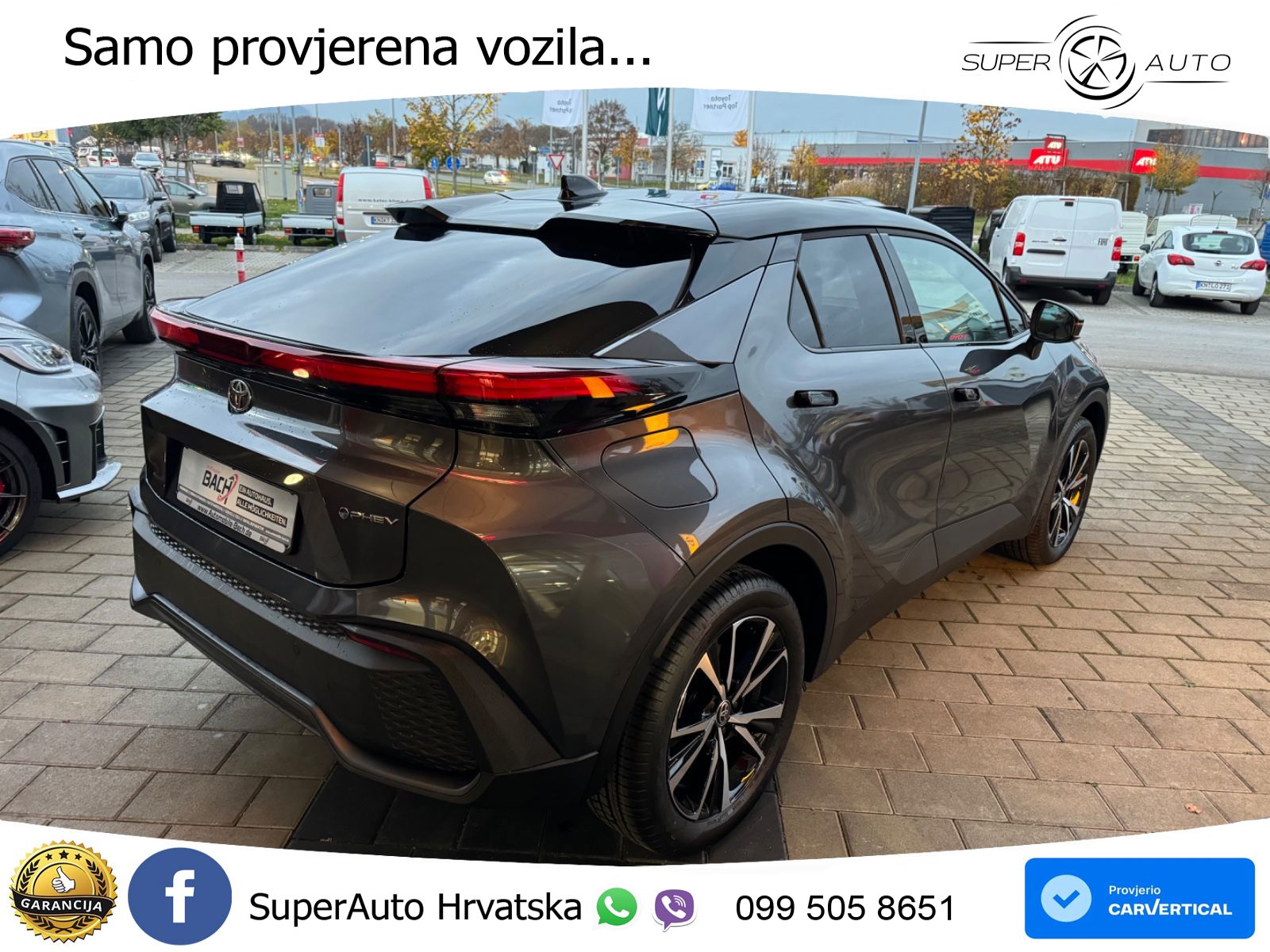 Toyota C-HR 2.0 (223 KS) PHEV e-CVT Team Deutschland LED+GR SJED+ACC