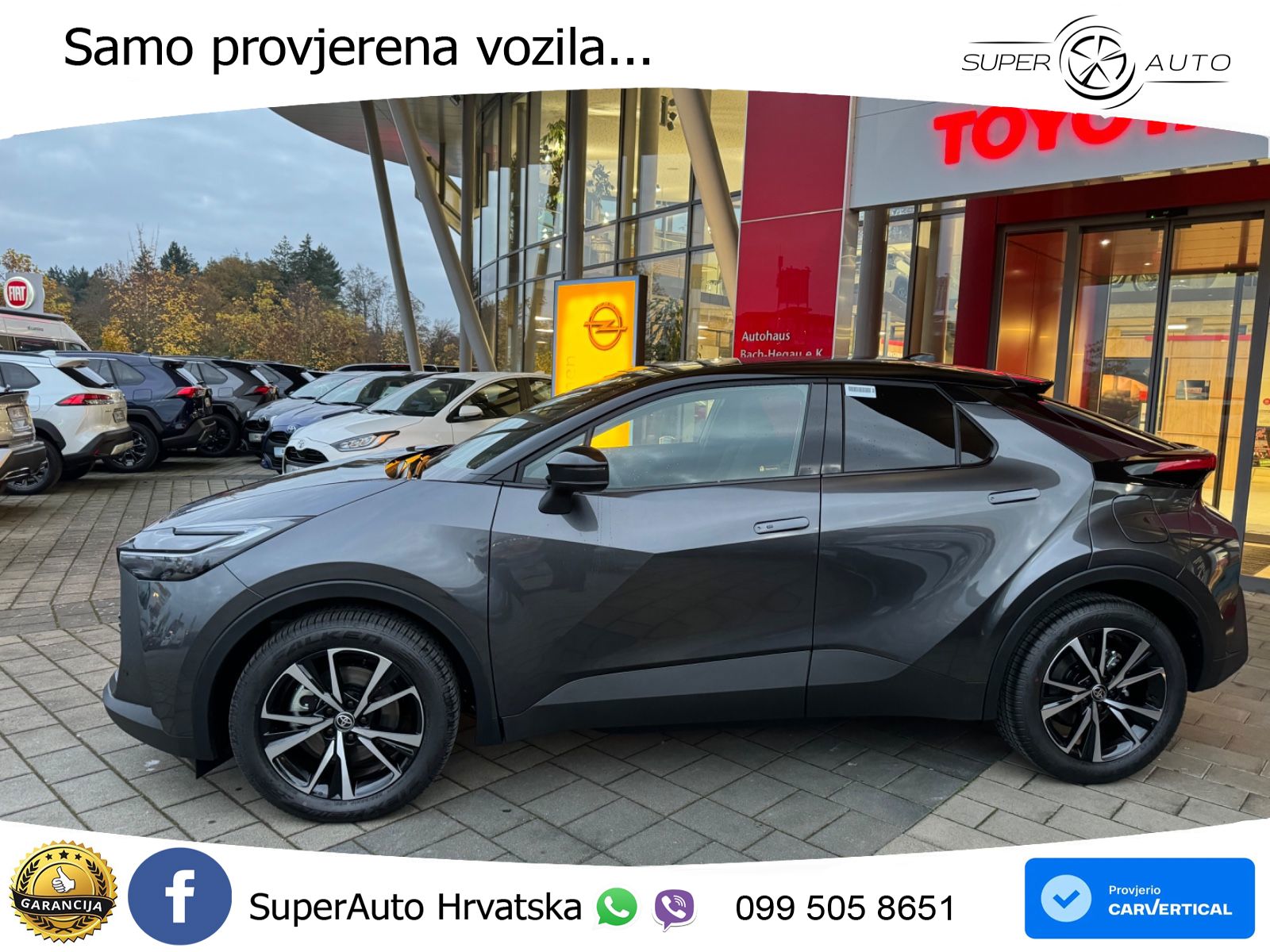 Toyota C-HR 2.0 (223 KS) PHEV e-CVT Team Deutschland LED+GR SJED+ACC