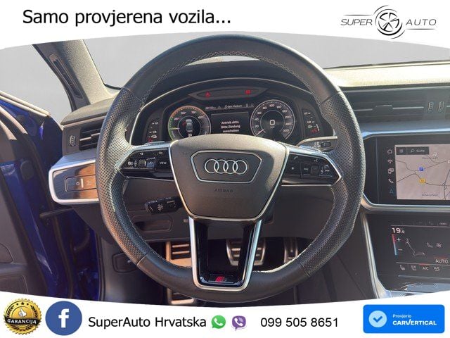 Audi A6 50 TFSIe (299 KS) quattro ultra S tronic S line MATRIX+GR SJED+KAM