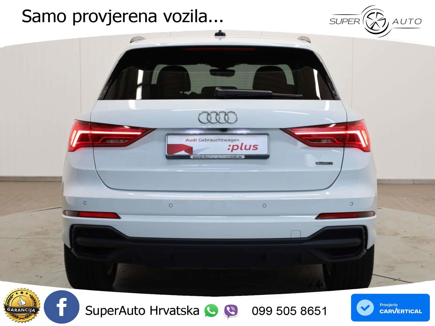 Audi Q3 40 TFSI (190 KS) quattro S tronic S line LED+GR SJED+ACC