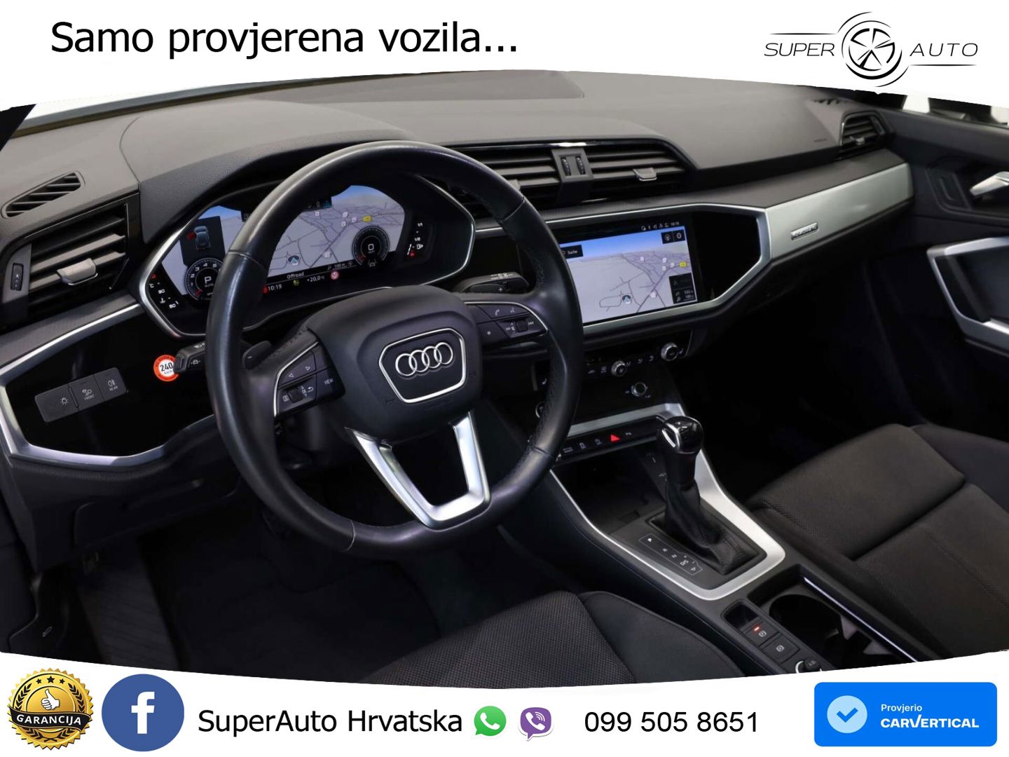 Audi Q3 40 TFSI (190 KS) quattro S tronic S line LED+GR SJED+ACC