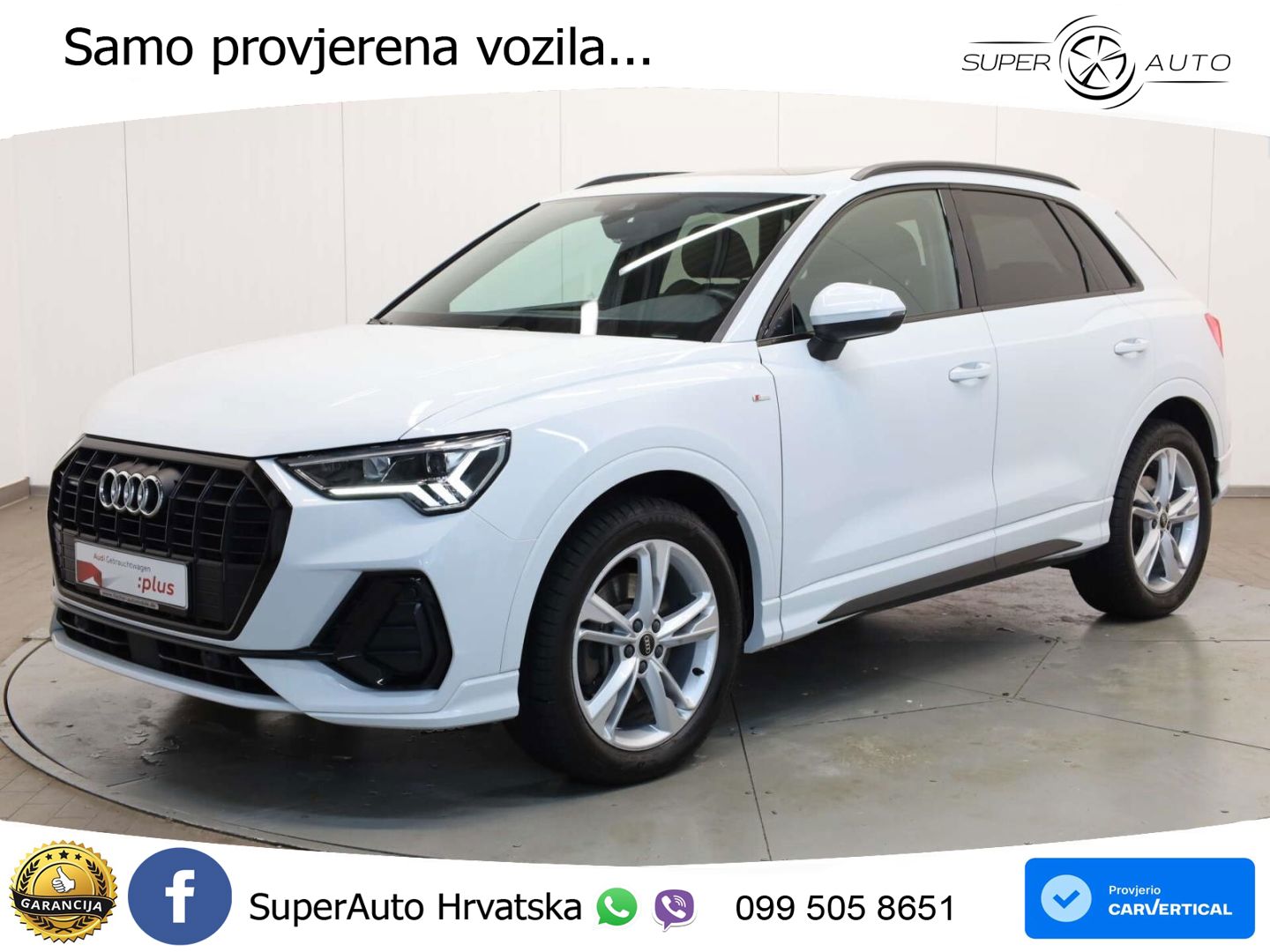 Audi Q3 40 TFSI (190 KS) quattro S tronic S line LED+GR SJED+ACC